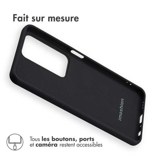 imoshion Coque Couleur Oppo A80 5G - Noir