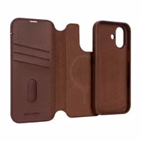 Decoded Portefeuille détachable 2 en 1 en cuir MagSafe Apple iPhone 17 - Chocolate Brown