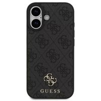 Guess Coque 4G Metal Logo MagSafe Apple iPhone 17 - Noir