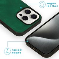 imoshion Etui de télephone luxe 2-en-1 amovible Apple iPhone 16 Pro - Vert foncé