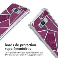 imoshion Coque Design avec cordon Samsung Galaxy S8 - Bordeaux Graphic