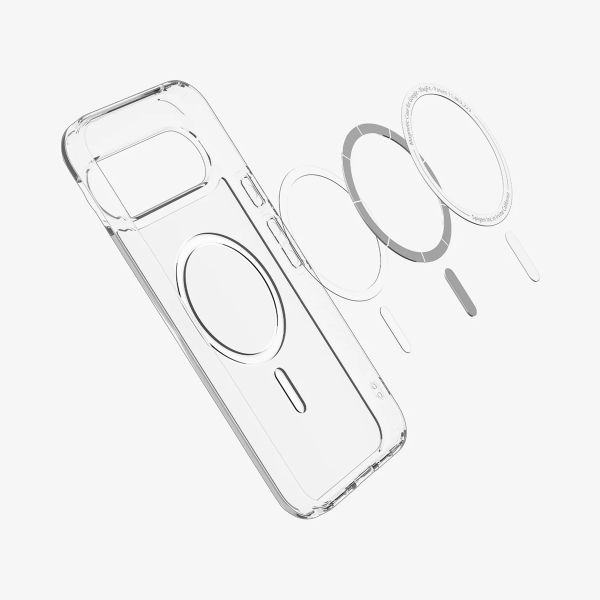 Spigen Coque Ultra Hybrid MagSafe Google Pixel 10 Pro XL - Clear / White