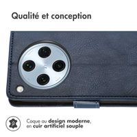 imoshion Étui de télephone portefeuille Oppo Find X8 Pro - Bleu foncé