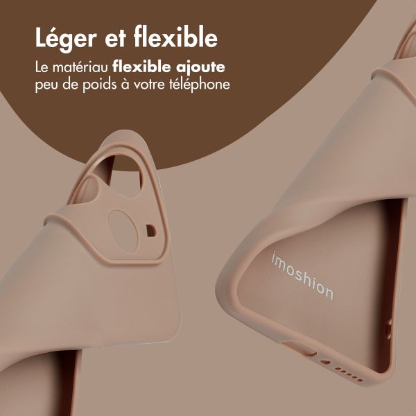 imoshion Coque Couleur Xiaomi Redmi Note 14 (5G) - Marron