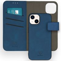 imoshion Etui de télephone luxe 2-en-1 amovible Apple iPhone 14 - Bleu