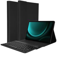 Accezz QWERTY Bluetooth Keyboard Bookcase Samsung Galaxy Tab S10 Lite / S10 FE / S9 FE