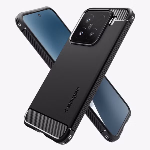Spigen Coque Rugged Armor Xiaomi 15 - Matte Black