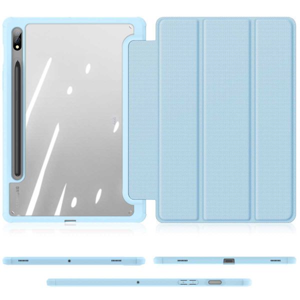 Dux Ducis Coque tablette Toby Samsung Galaxy Tab S8 / S7 - Bleu