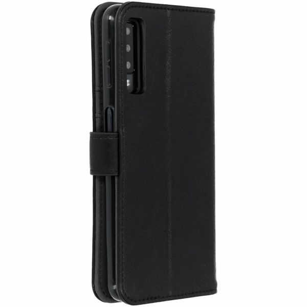 imoshion Étui de télephone portefeuille de luxe Samsung Galaxy A7 (2018) - Noir