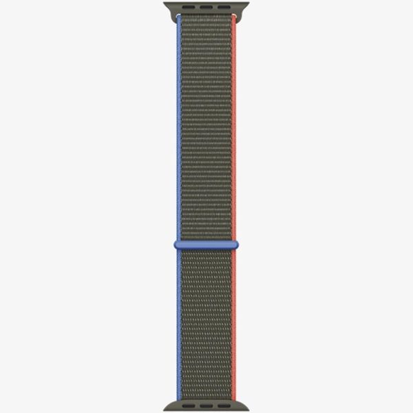 Apple Bracelet Sport Loop Apple Watch Series 1 t/m 9 / SE (38/40/41 mm) | Series 10 / 11 (42 mm) - Olive
