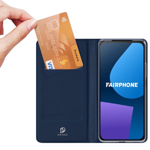 Dux Ducis Étui de téléphone Slim Fairphone 5 - Bleu foncé