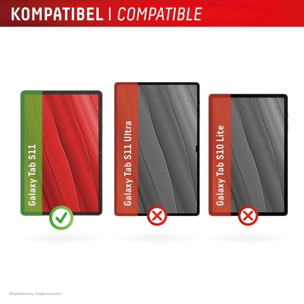 Displex Protection d'écran en verre trempé Samsung Galaxy Tab S11 Ultra