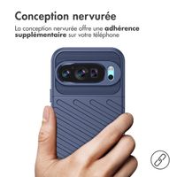 imoshion Coque Arrière Thunder Google Pixel 9 / 9 Pro - Bleu foncé