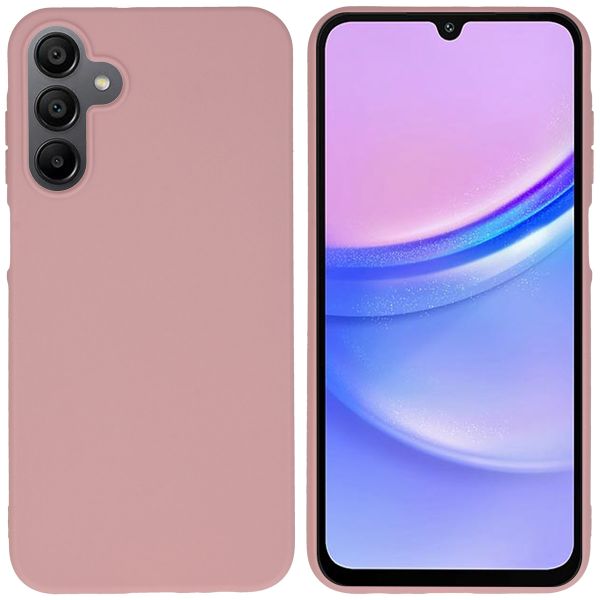 imoshion Coque Couleur Samsung Galaxy A15 (5G/4G) - Dusty Pink