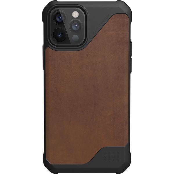 UAG Coque Metropolis LT iPhone 12 (Pro) - Leather Brown