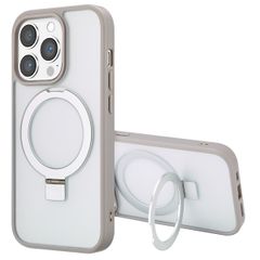 Accezz Coque Ring Stand avec MagSafe iPhone 14 Pro Max - Grey