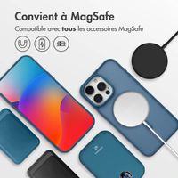 imoshion Coque Color Guard avec MagSafe iPhone 15 Pro Max - Bleu foncé