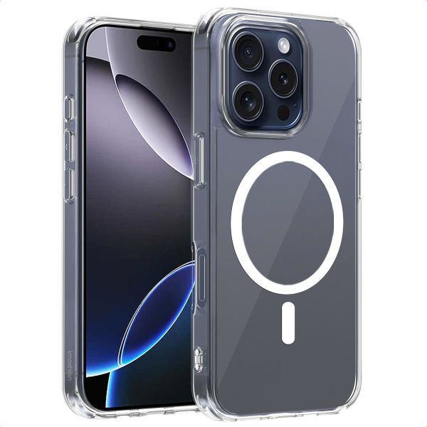 imoshion Coque arrière de protection avec MagSafe iPhone 16 Pro Max - Transparent