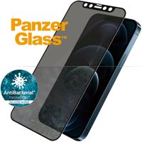 PanzerGlass Protection d'écran Privacy en verre trempé Case Friendly Anti-Bacterial iPhone 12 Pro Max