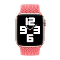 Apple Bracelet Solo tressé Apple Watch | 38/40/41/42 mm - Taille 6 - Pink Punch