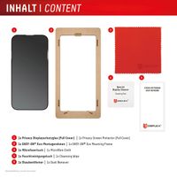 Displex Protection d'écran en verre trempé Privacy Samsung Galaxy S25 Edge