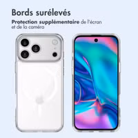 imoshion Coque arrière de protection avec MagSafe Apple iPhone 17 Pro Max - Transparent