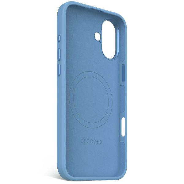 Decoded Coque en silicone MagSafe Apple iPhone 16 Plus - Air Blue