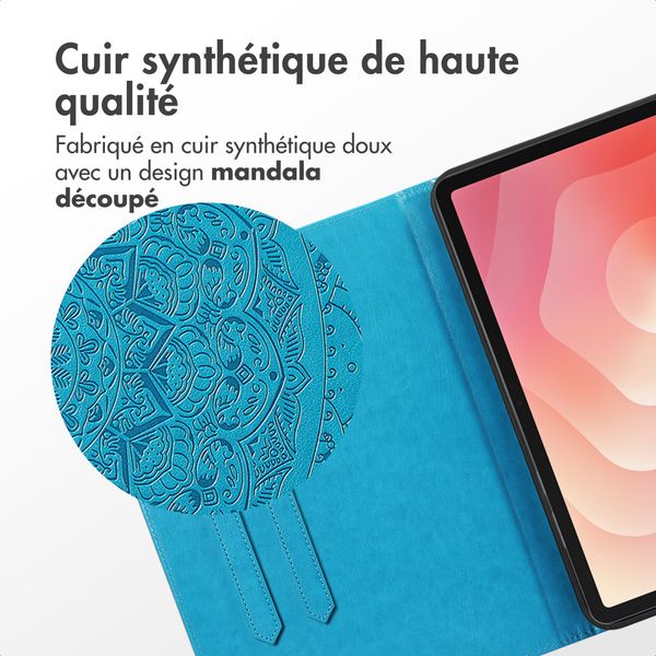 imoshion Coque tablette Samsung Galaxy Tab S11 - Turquoise