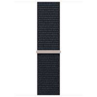 Apple Sport Loop bracelet Apple Watch Series 1 á 10 / SE / Ultra (2) (44/45/46/49 mm) - Taille XL - Midnight