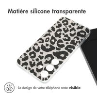 imoshion Coque Design Samsung Galaxy S24 - Leopard Transparent