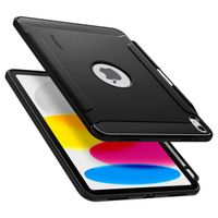 Spigen Coque Rugged Armor Apple iPad 11 (2025) 11 pouces A16 / iPad 10 (2022) 10.9 pouces - Black
