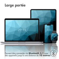imoshion Mini enceinte Bluetooth sans fil - Blanc