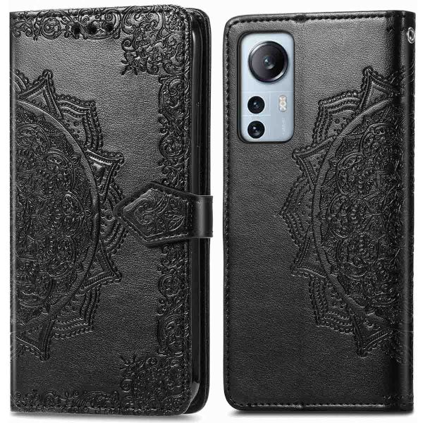 imoshion Etui de téléphone portefeuille Mandala Xiaomi 12 Lite - Noir