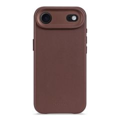 Decoded Coque en cuir MagSafe Apple iPhone Air - Chocolate Brown