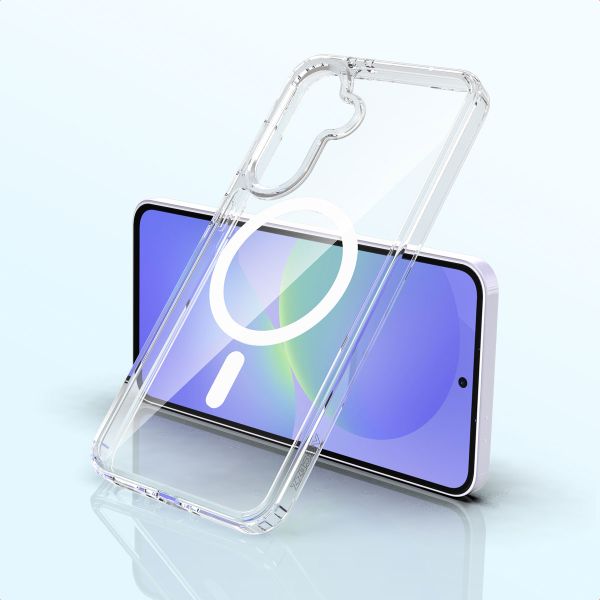 Accezz Coque arrière Xtreme Impact avec MagSafe Samsung Galaxy A36 - Transparent