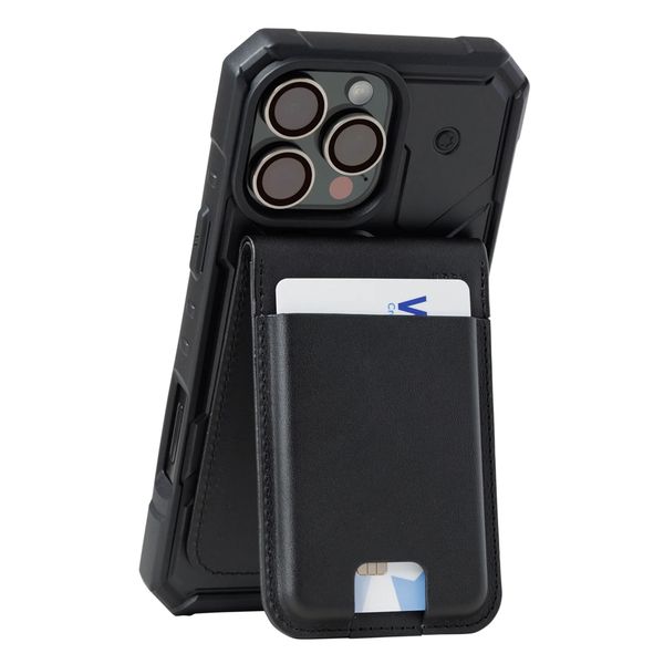 UAG Metropolis Vegan Leather Wallet MagSafe - Porte-cartes - Noir