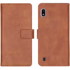 imoshion Étui de télephone portefeuille de luxe Samsung Galaxy A10 - Marron