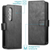 imoshion Étui de télephone portefeuille Samsung Galaxy Z Fold3 - Zwart - Noir