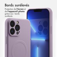 imoshion Coque Couleur avec MagSafe iPhone 13 Pro Max - Violet