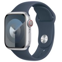 Apple Sport Band Apple Watch Series 1 á 9 / SE (38/40/41 mm) | Series 10 (42 mm) - Taille S/M - Storm Blue