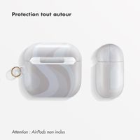 Selencia Coque Vivid Apple AirPods 4 - Desert Waves Beige