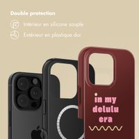 Selencia Coque arrière Vivid avec MagSafe Apple iPhone 16 Pro - Delulu