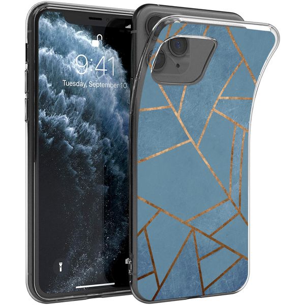 imoshion Coque Design iPhone 11 Pro - Blue Graphic