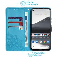 imoshion Etui de télephone Mandala Nokia 3.4 - Turquoise