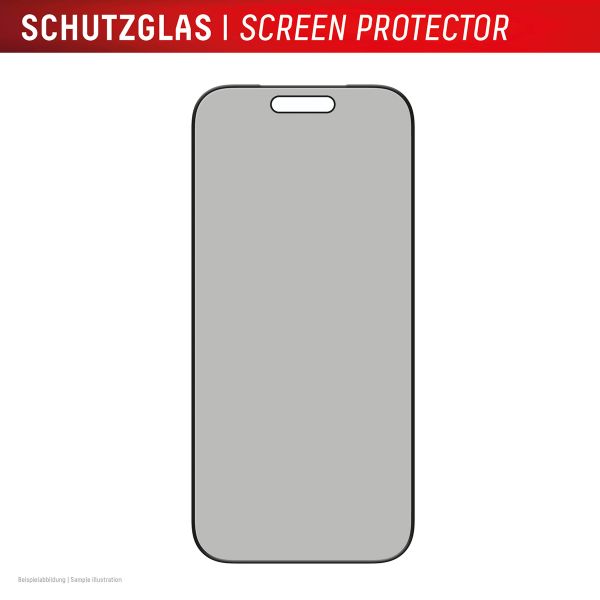 Displex Protection d'écran en verre trempé Privacy Apple iPhone 17 / 17 Pro