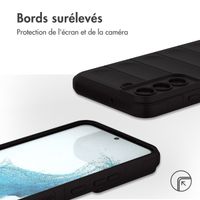 imoshion Coque arrière EasyGrip Samsung Galaxy S22 - Noir