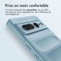 imoshion Coque arrière EasyGrip Google Pixel 7 Pro - Bleu clair