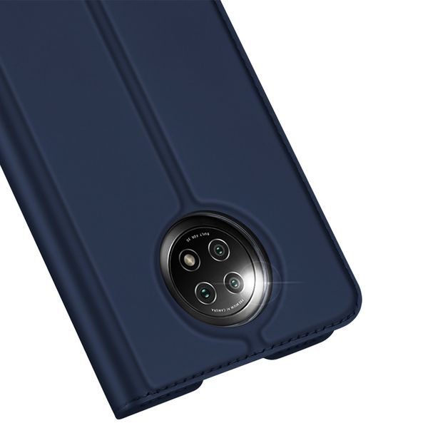 Dux Ducis Étui de téléphone Slim Xiaomi Redmi Note 9T (5G) - Bleu