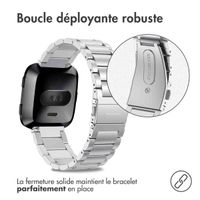 imoshion Bracelet en acier le Fitbit Versa / Versa 2 / Versa Lite - Argent