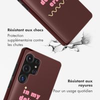 Selencia Coque arrière Vivid Samsung Galaxy S25 Ultra - Delulu